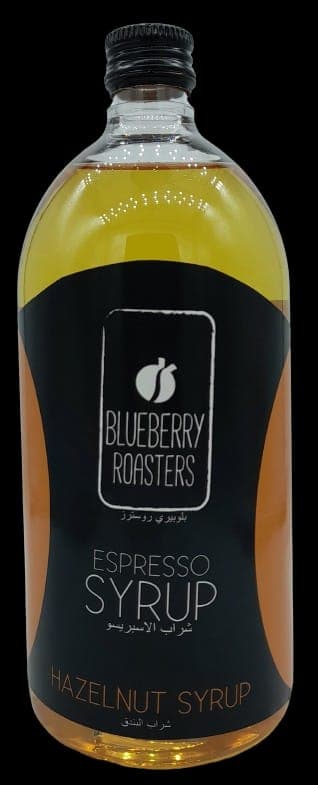 Blueberry Roasters: Hazelnut Espresso Syrup | 1000 ml