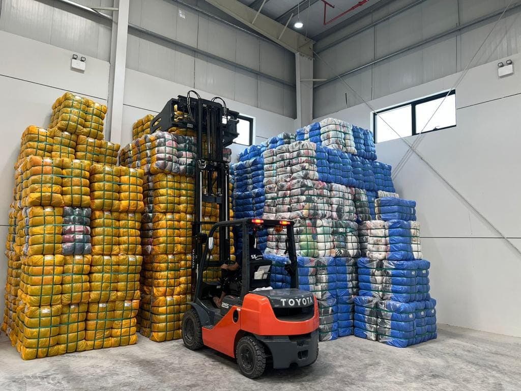 European Used clothing 40/45/55/80 KG Bales Full Container