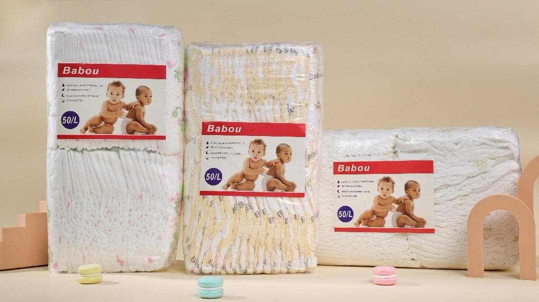 New Baby Diapers - (4 bags x 50 pcs) Wholesale Directly from China. Best qualities.
