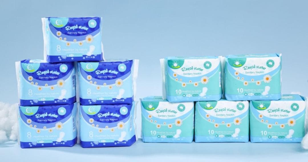 Royal Sister sanitary Napkins (8pcsx 30bags) Comfortable & Reliable Protection