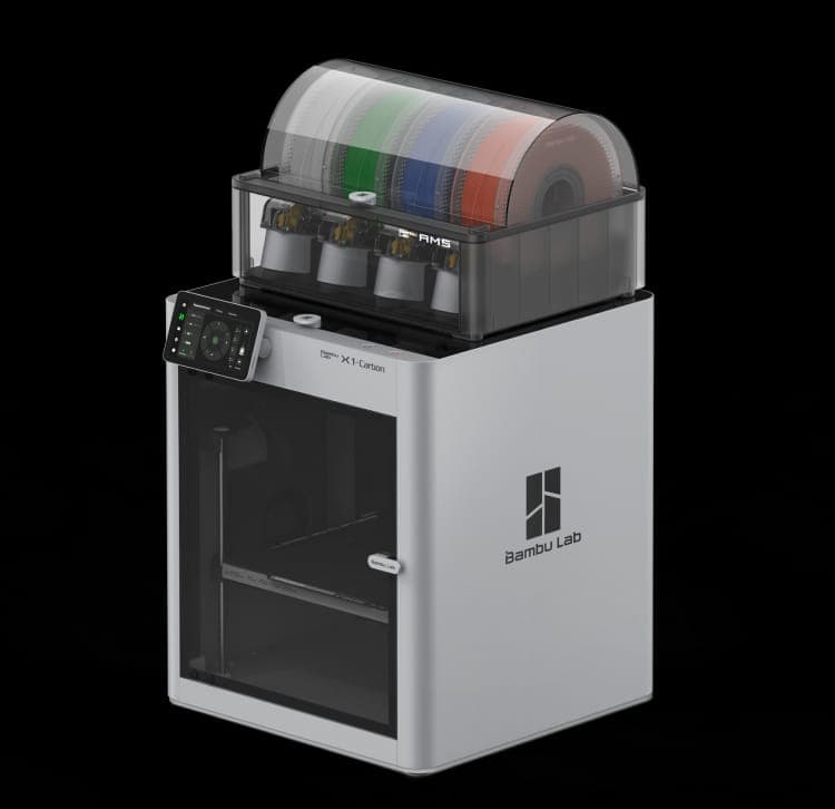Bambu Lab X1C Carbon Fiber 3D Printer with AMS combo