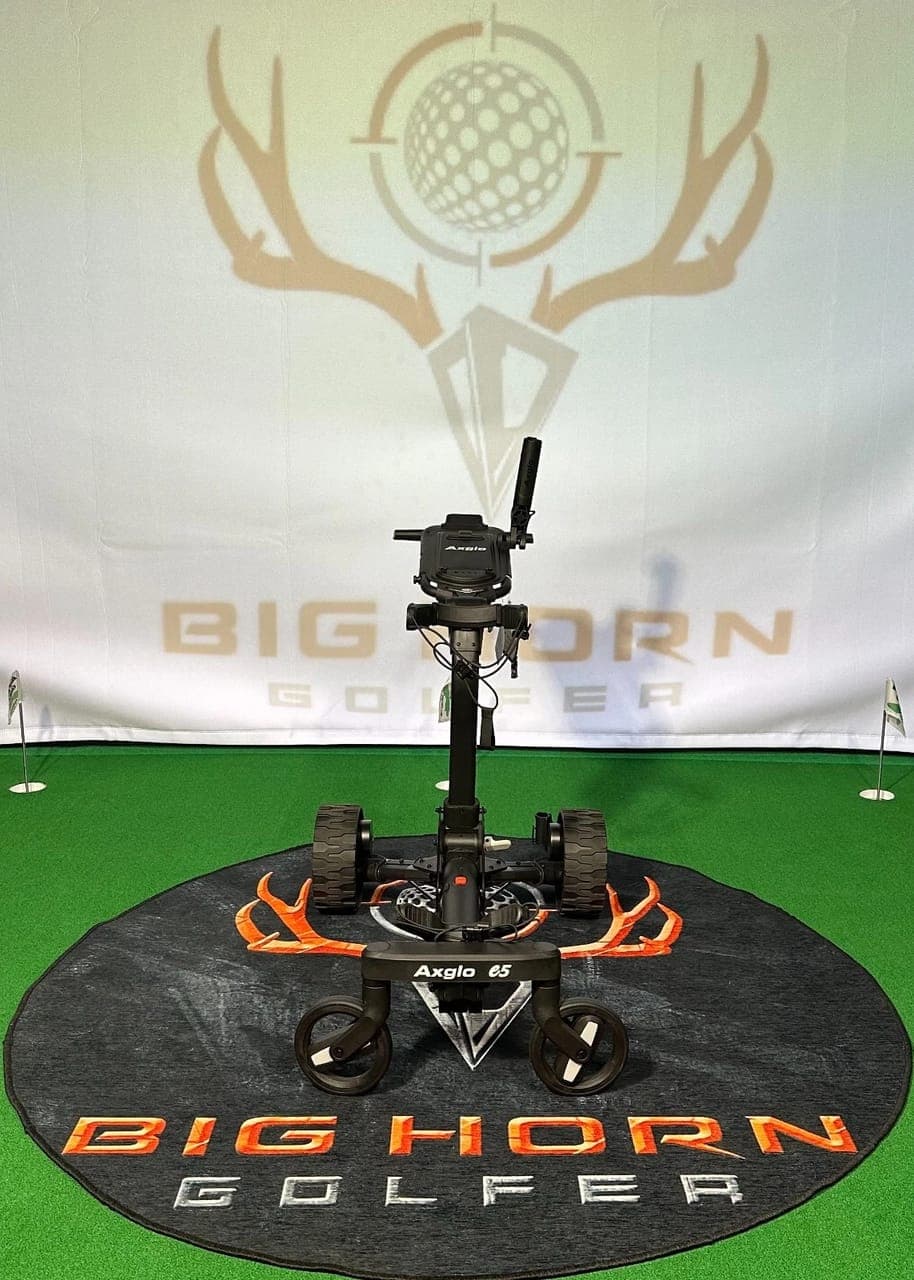 Axglo E5 Follow Me Electric Golf Push Cart