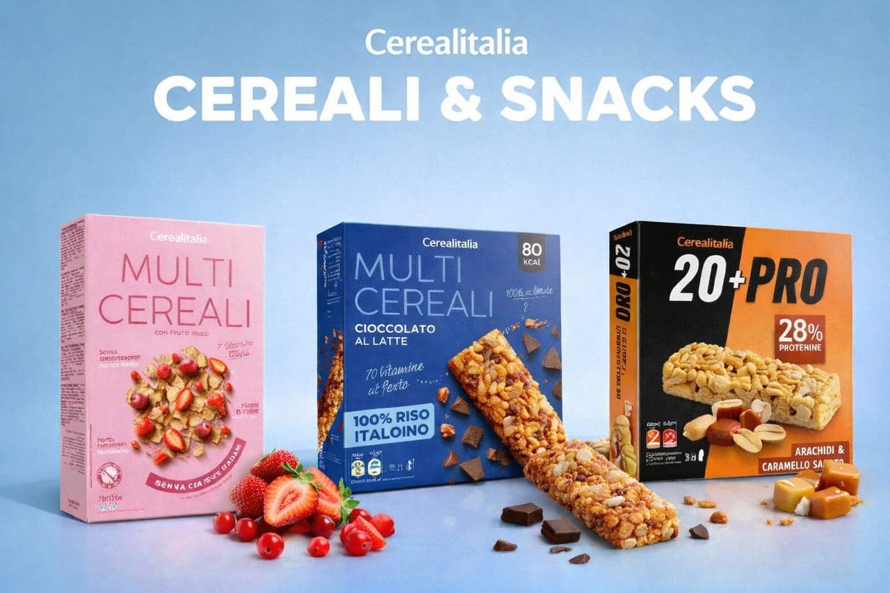 Cerealitalia Multi Cereali & 20+ PRO Snack Bars β Healthy Italian Cereal Snacks