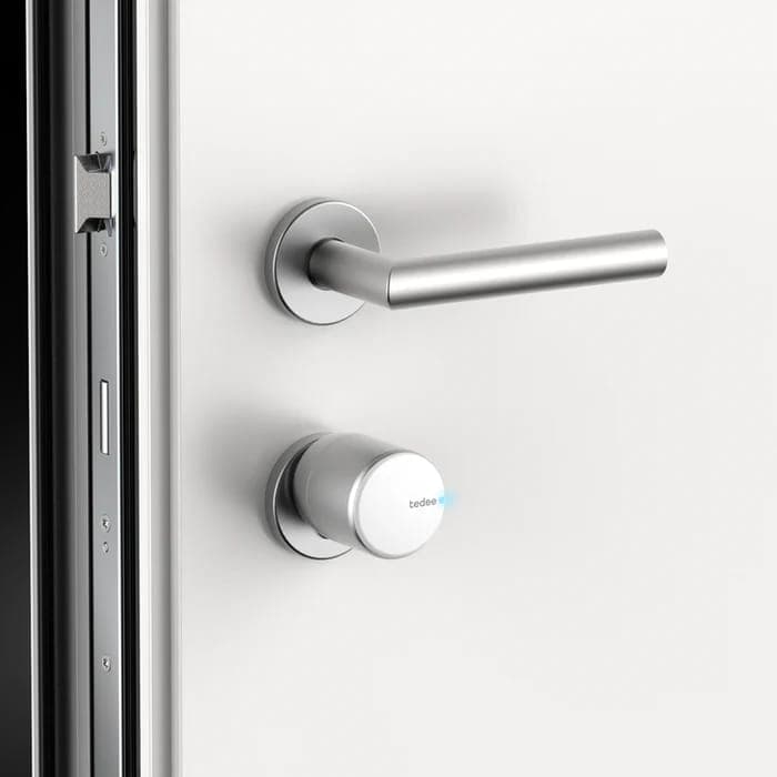 Tedee GO2 Smart Locks (White/Silver)